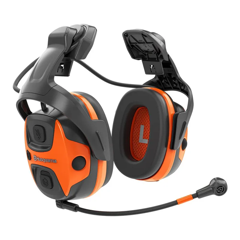 Husqvarna 536913202 X-Com Active Helmet Mount Hearing Protection & Intercom System