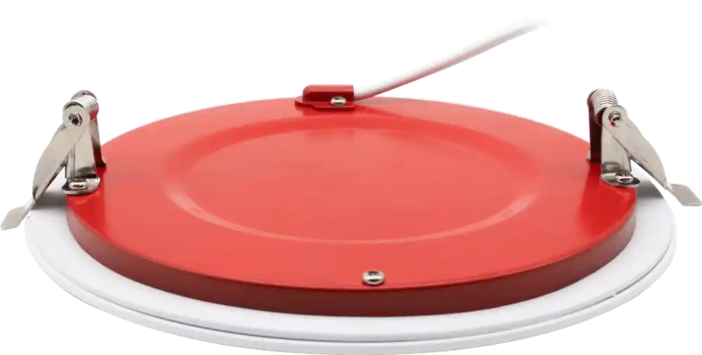 Lotus Led FR-LED-6-S15W-5CCT-PL-WH 6 inches 15W Fire Rated Ultra Slim Round LED Downlight - CCT Selectable - 1,100 Lumens