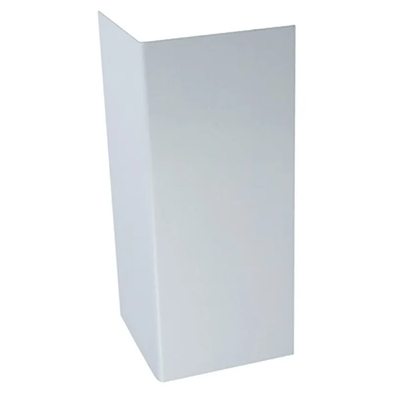 Argo Baseboard 55LT2-ICB-90 Inside Corner Back Piece for Lo-Trim Baseboard, 90 Degree