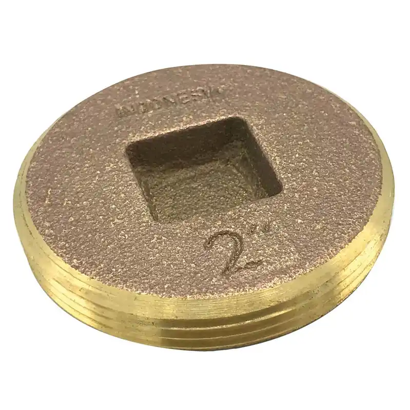 Wal-Rich 2424308 3 1/2 inches Countersunk Head Brass Plug