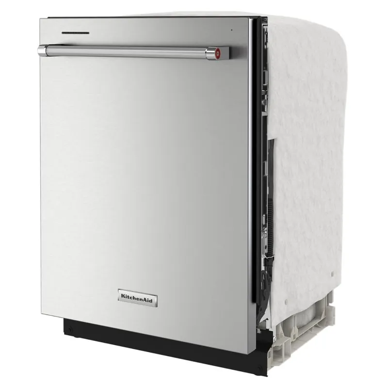 KitchenAid KDTE204KPS Third Level Utensil Rack Dishwasher with 30+ Total Wash Jets, 39 dBA