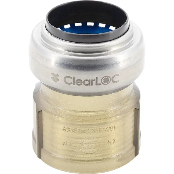Legend Valve 457-705 Push Fit x FNPT Adapter 3/4 in