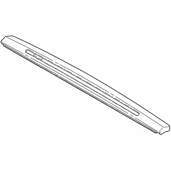 General Electric WB07X25801 Trim Rear Assembly