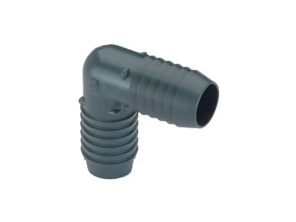 Campbell LP5 1-1/4 inch PVC 90 degree Insert Elbow Insert x Insert