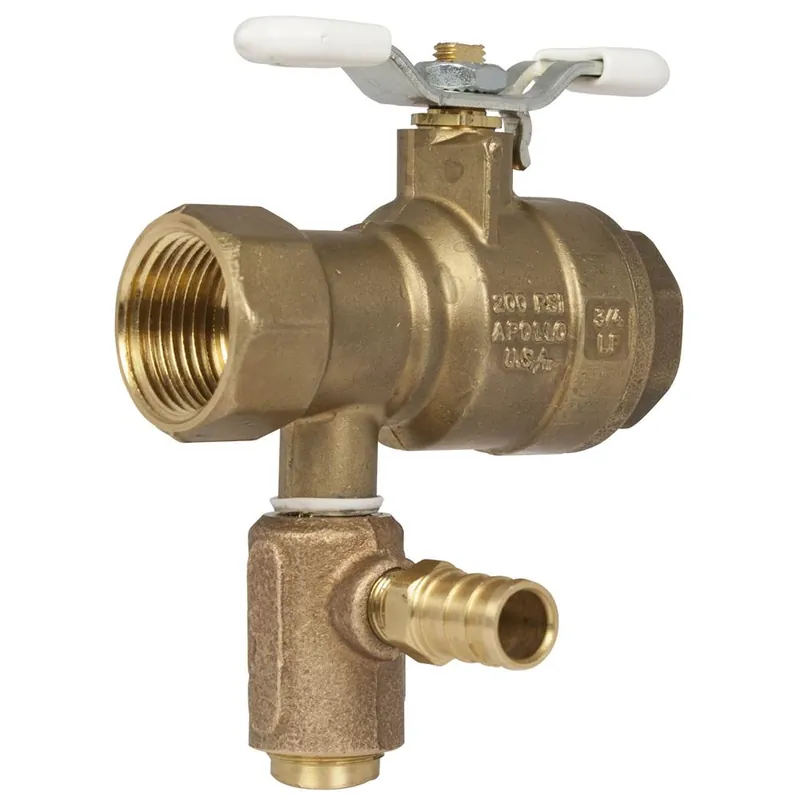Apollo Valves 78RV994100 Combination Water Heater Shutoff and Thermal Expansion Relief Valve 3/4 feetPEX 100PSI