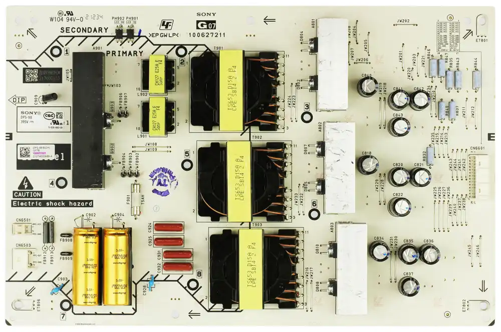 Sony 1-006-773-21 G07B - Static Converter(Tv)