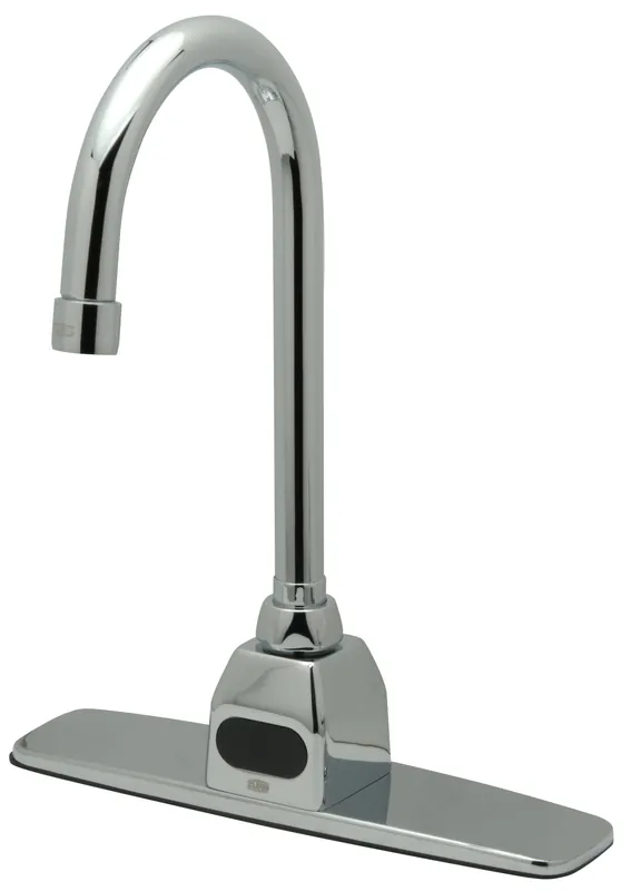Zurn Z6920-XL-CP8 Aquasense Gooseneck Sensor Faucet 0.5 GPM 8 inches Widespread Cover Plate