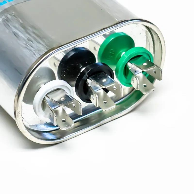 Supco LCD55+5X440 Capacitor Oval Dual Run 55 + 5 uf 370/440 Volts for HVAC Motors Compressors Linebacker