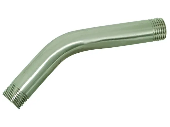 Ez-Flo 15051 Bathroom Shower Arm with 1/2 inch MIP, 6 inch