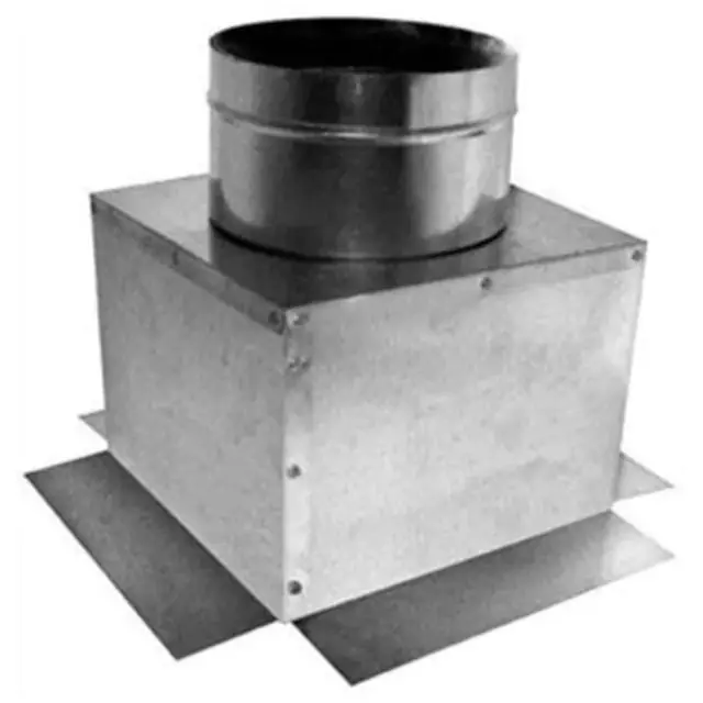 Lukjan RB62080806 Diffuser Box, Top Outlet (8 x 8 x 6 in)