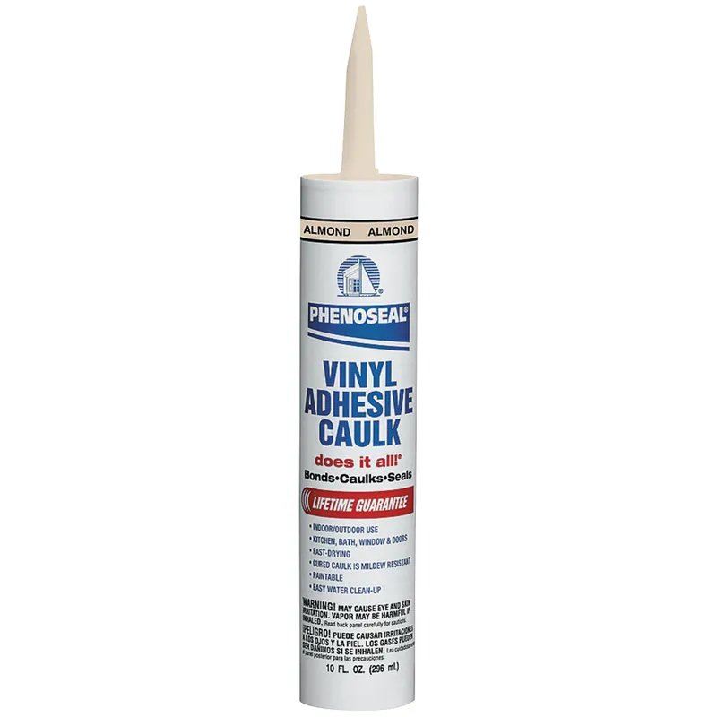 Dap 5113602102 Phenoseal All-Purpose Vinyl Adhesive Caulk 10 Fl oz