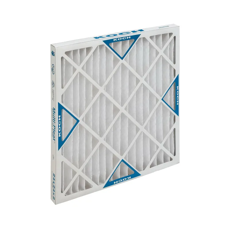 Koch Filter 102-700-022 Multi-Pleat XL8 SC Extended Surface Pleated Panel Filter 24Hx24Lx2W (Pack of 12)