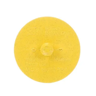 Scotch-Brite 7100138170 Roloc Bristle Disc 3 in x 5/8 Tapered MED