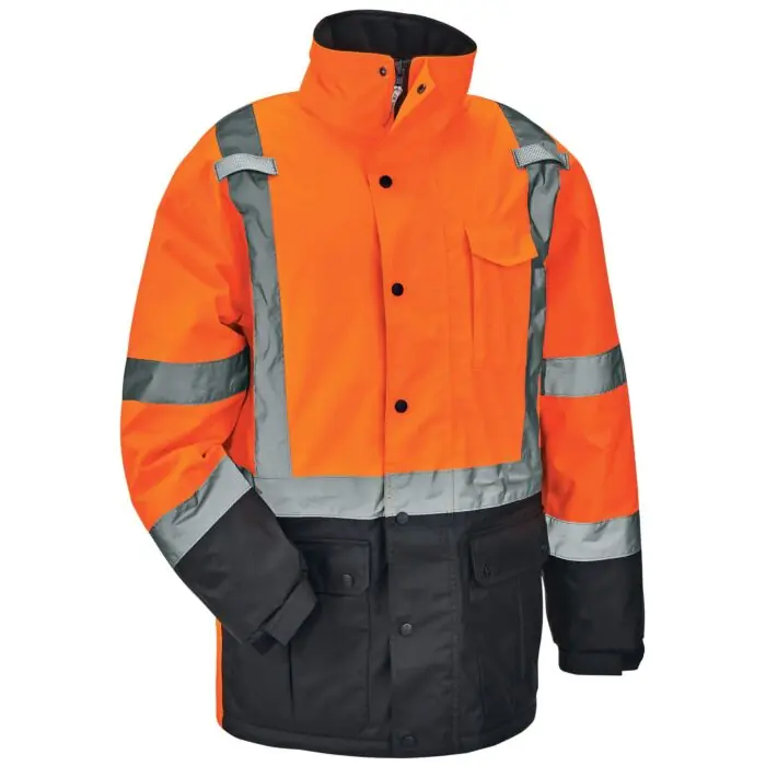 Glowear 25573 Glowear 8384 Type R Class 3 Hi-Vis Quilted Thermal Parka - Medium