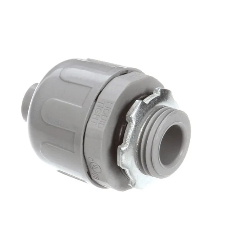 Bki FT0249 Connector, 3/8 inches, Straight, Flex Liquid