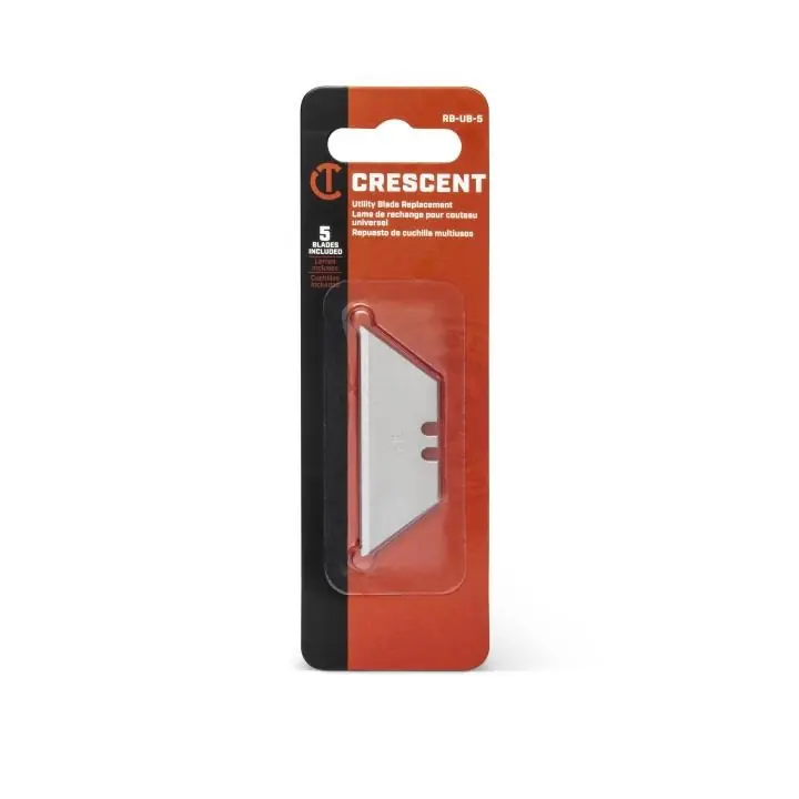Crescent Wiss RB-UB-5 Utility Replacement Blades 5 Pack