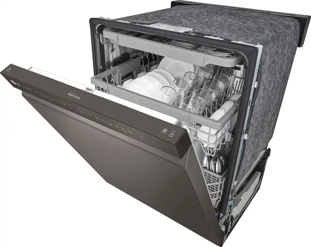 Lg Electronics LDFN4542D Front Control Dishwasher with QuadWash™ and 3rd Rack