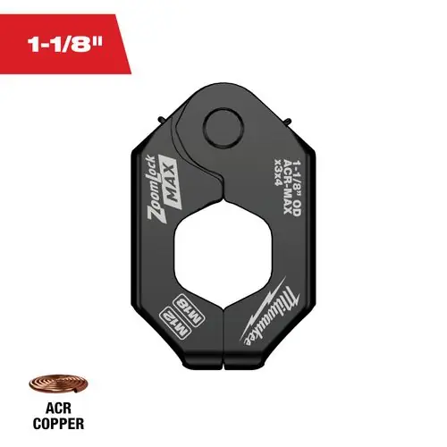 Milwaukee 49-16-2657ZX 1-1/8 inches ZoomLock MAX and MaxiPro Pivoting Press Ring for M12 and M18 FORCE LOGIC Press Tools