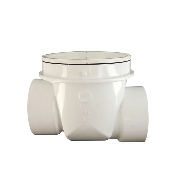 Braxton Harris Company PBWV112 1-1/2 inches Sch 40 PVC Backwater Valve