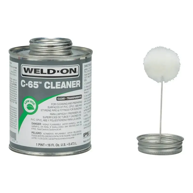 Weld-On 107650031 IPS Pipe Cleaner with Applicator Cap 1 pt