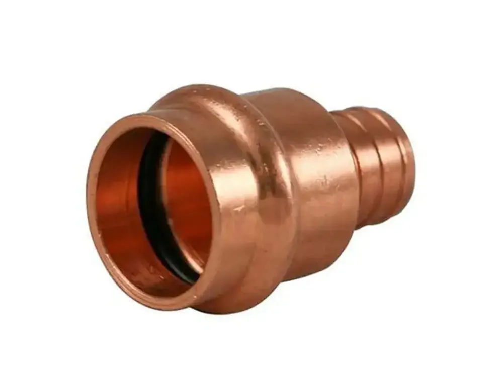 Viega 450-855P PEX Copper Reducing Insert Adapter 1 Inch x 1 Inch PEX x Press