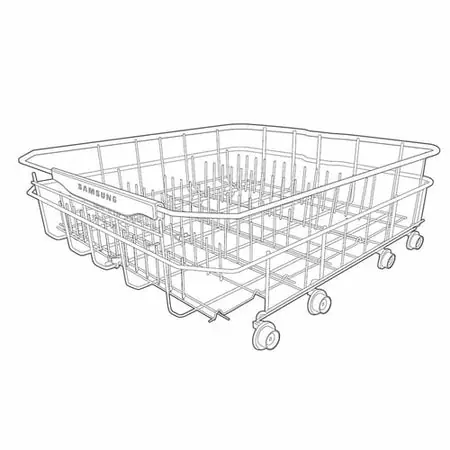 Samsung DD97-00185C Lower Basket