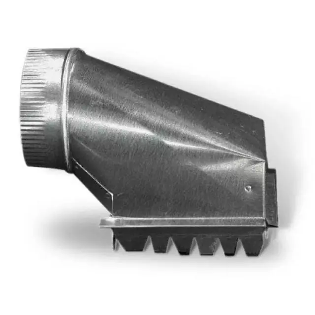 Lukjan TO54D07 Ductboard Top Takeoff with Damper 7 in