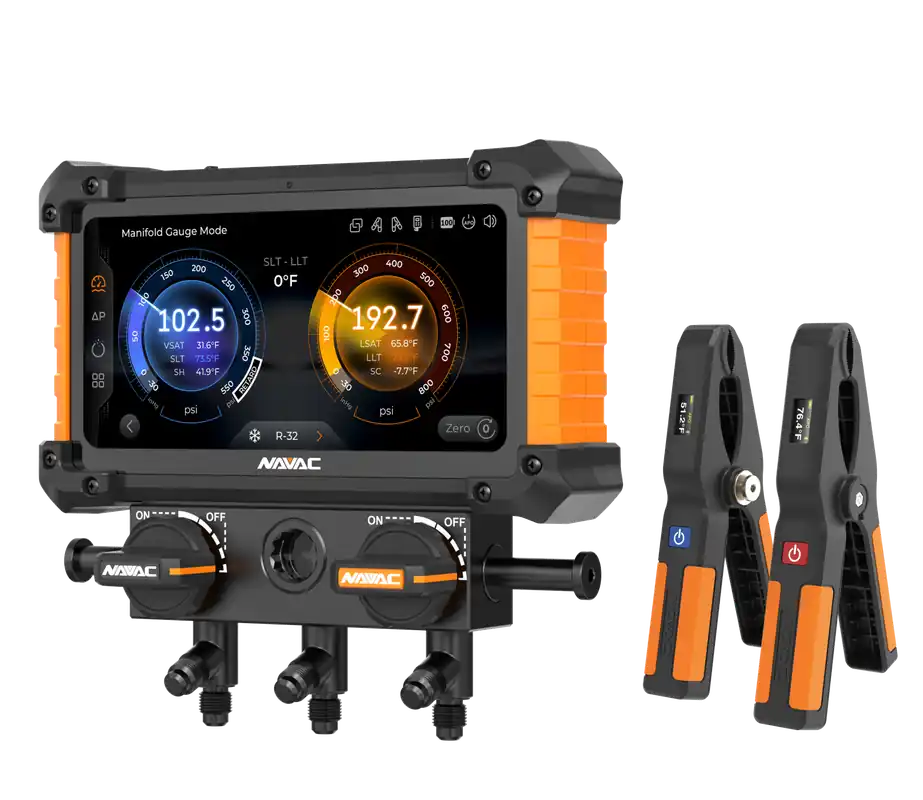 Navac NX1G Nexus™ 2 Digital Manifold Gauge