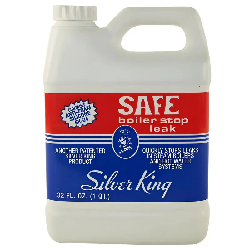 Silverking SK-SAFE Boiler Cleaner Sealer Safe Stop Leak 1 Qt.