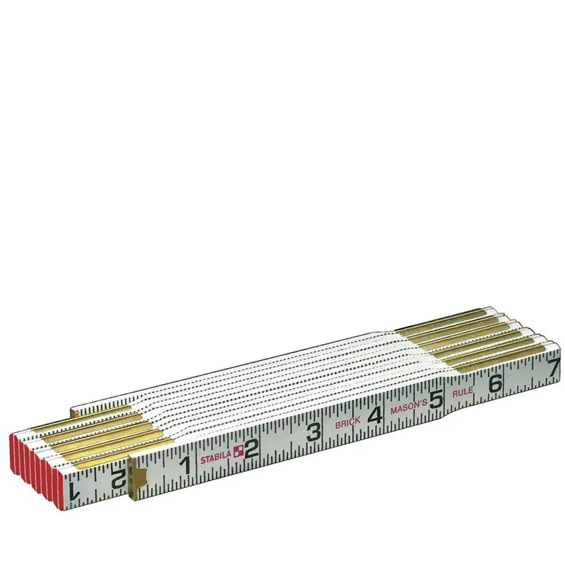 Stabila 43-241 Series 600 Folding Rule - Masons