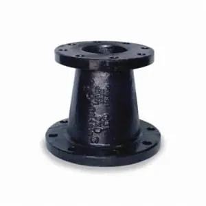 Smith-Cooper 38CR1060040D Concentric Pipe Reducer 6 x 4 in, Flange, 150 lb, Ductile Iron