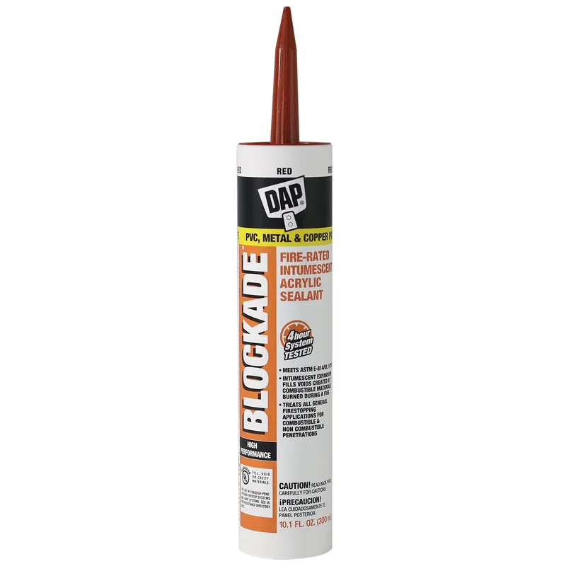 Dap 7079818858 Blockade Fire Stop Caulk 10.1 oz