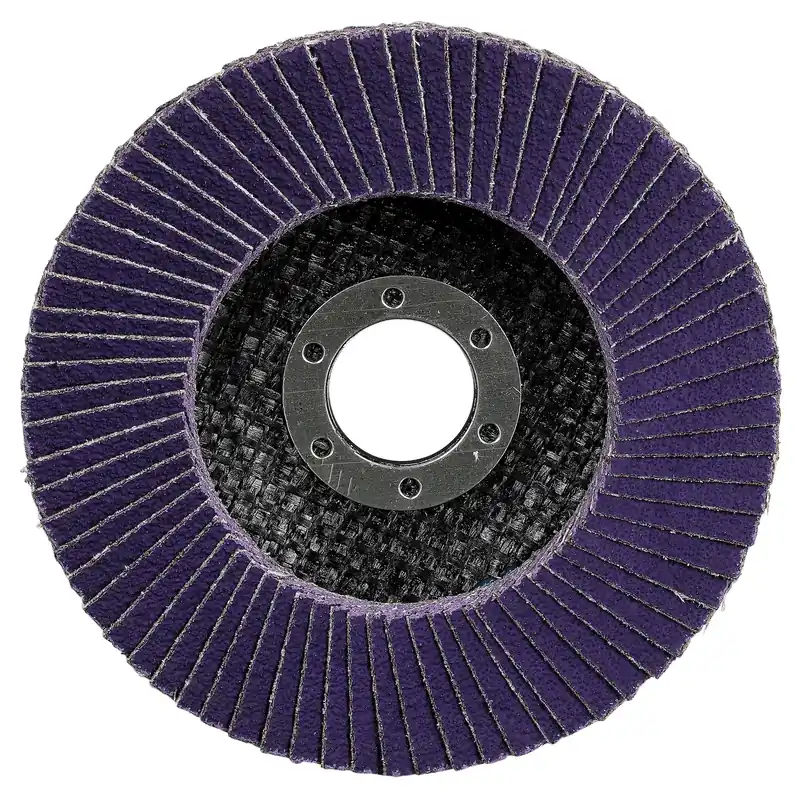 Cubitron 7100380209 3 Flap Disc 1169F, 60+, T29-Conical, 4-1/2 in x 7/8 in, 10 ea/Case