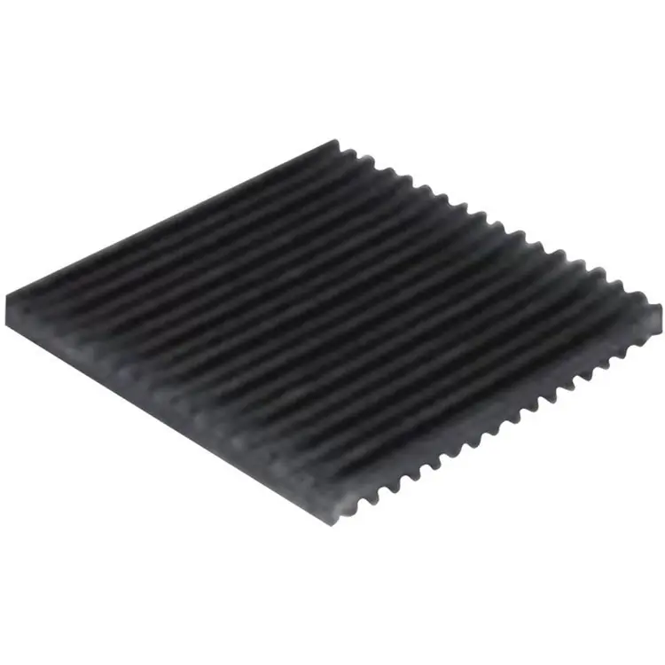 Mars 52104 Anti-Vibration Pad Rubber 6x6x3/8 Inch