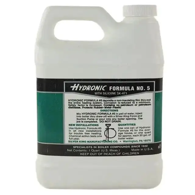 Silver King SK-471 Boiler Cleaner Formula #5 1 Qt