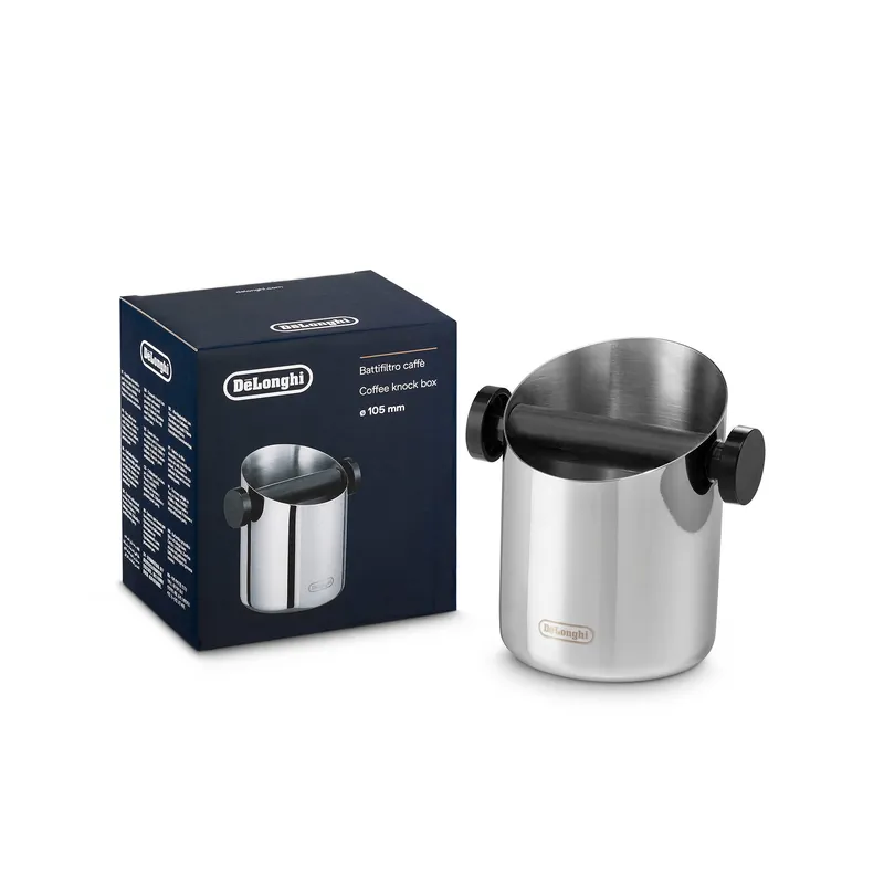 Delonghi 5513282191 Stainless Steel Knock Box DLSC