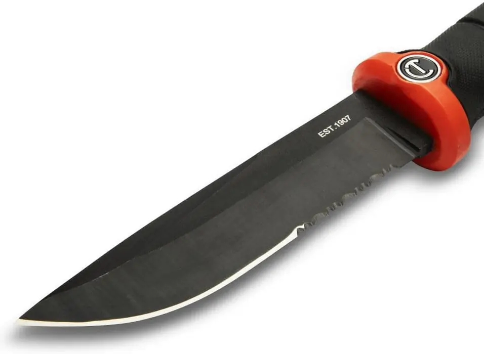 Crescent CPKFX 4-1/2 inches Fixed Blade Trade Knife with Sheath