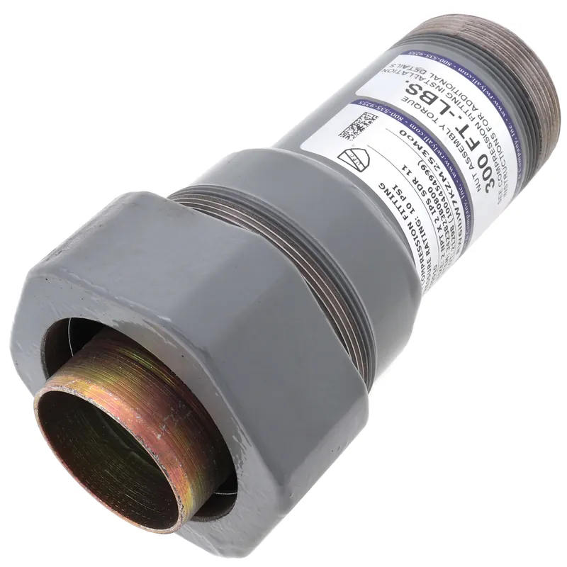 Wal-Rich 2935010 2 inches ips Steel Compression Male Adapter (SDR-11)