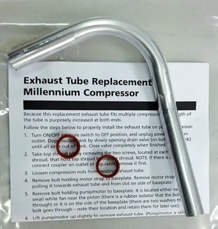Campbell Hausfeld WL021899SJ Air Compressor Tube Kit REPLACEMENT WL021800AP