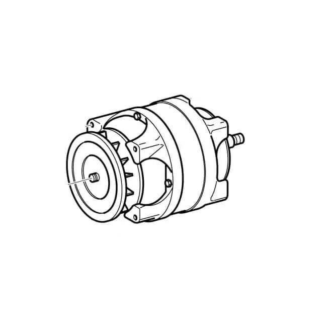 Hobart 00-293924-00001 Drive Motor 115/230 Volt 60HZ, 100 Volt 50HZ, 1PH