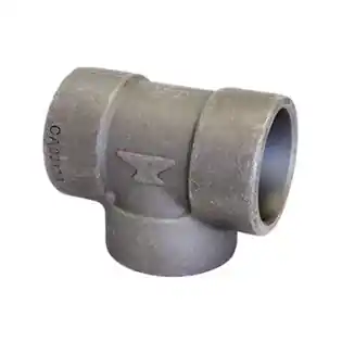 Anvil 362030900 Reducing Tee: Forged Steel, 2 In x 2 In x 1 1/4 In Pipe Size, Class 3000, Socket