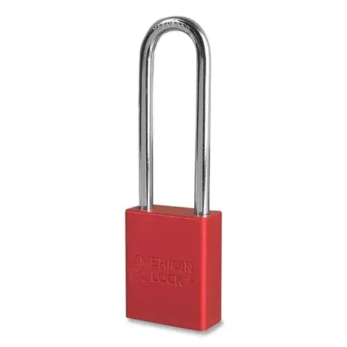 American Lock A1107KARED-85848 Red Aluminum Lock-Out Padlock Keyed Alike