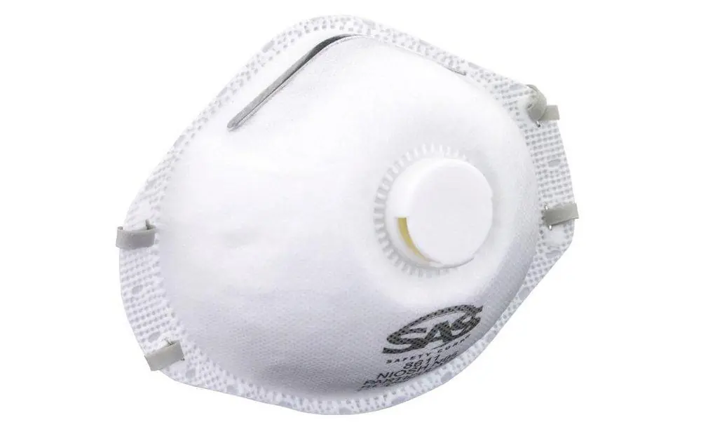 Sas Safety 8611 N95 One Size Fits Most Foam Disposable N95 Mask (Pack of 10)