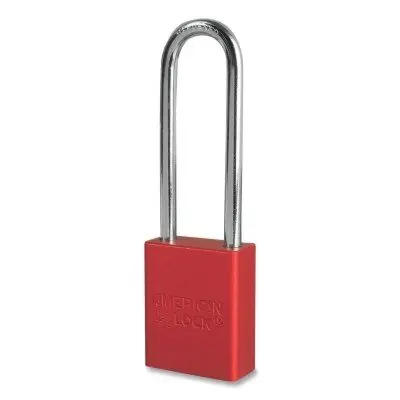 American Lock A1107KARED-24645 Red Aluminum Lock-Out Padlock Keyed Alike