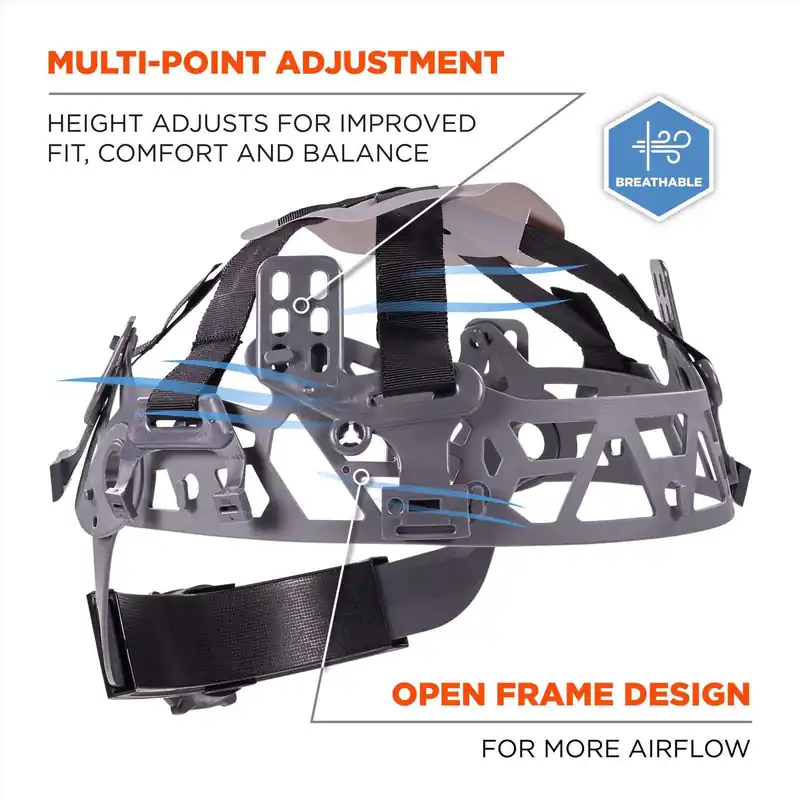 Skullerz 60233 8986 6-Point Hard Hat Suspension Replacement