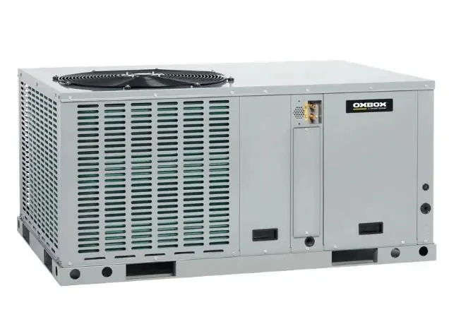 Oxbox J5PH4042A1000A Packaged Heat Pump Unit 3.5 Ton 13.4 SEER2 R-454B Refrigerant Single Phase