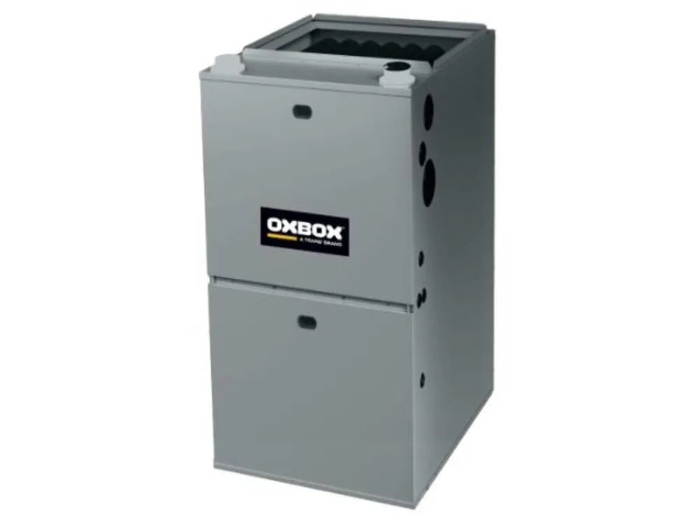 Oxbox J962V060BU3SAA 96% AFUE, Dual Stage, Upflow, Horizontal Right/Left, ECM Motor, D Cabinet, 60K BTU