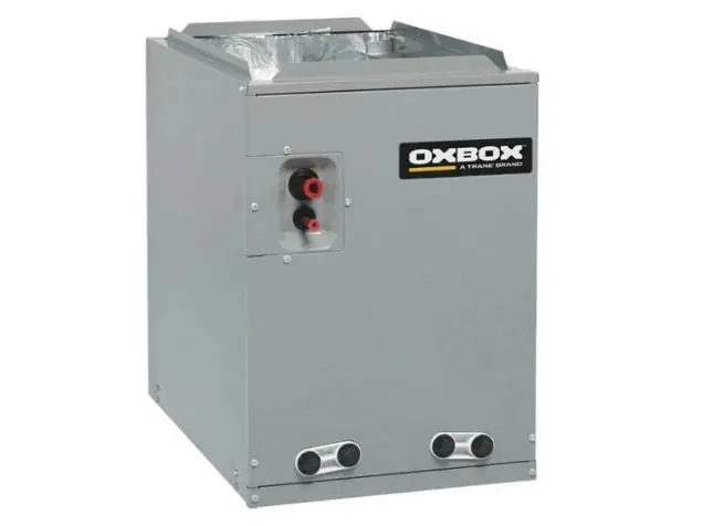 Oxbox J5GXCC005AC6HU Cased Evaporator Coil 1.5 to 3.0 Ton Upflow Downflow R-454B Refrigerant