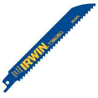 Irwin 25831579 Metal Cutting Reciprocating Bi-Metal Blades 6in. 24 TPI