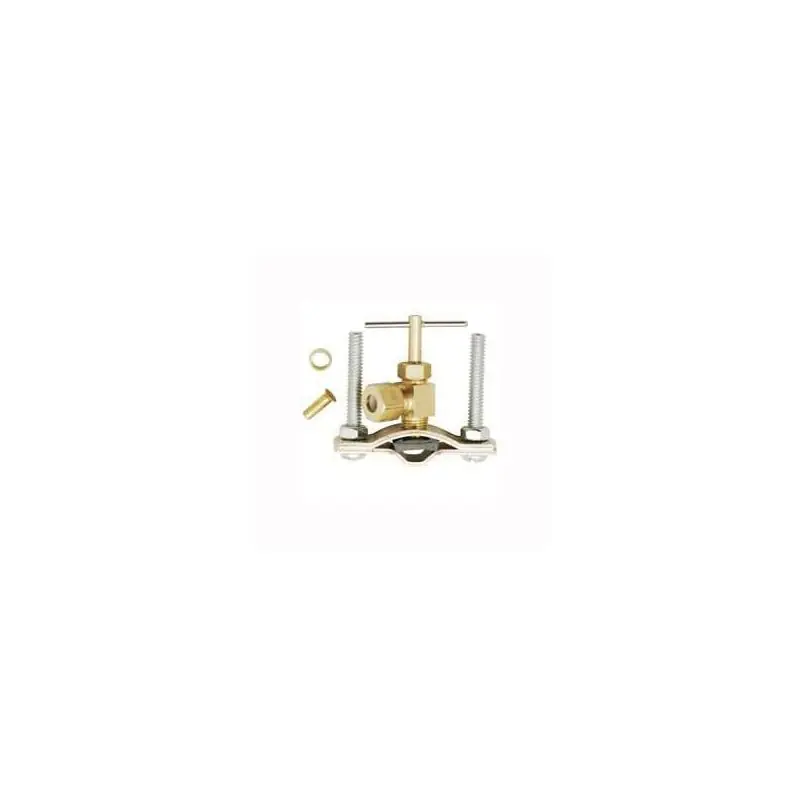 Keeney PP855-2LF Saddle Valve 1/4 in OD Brass